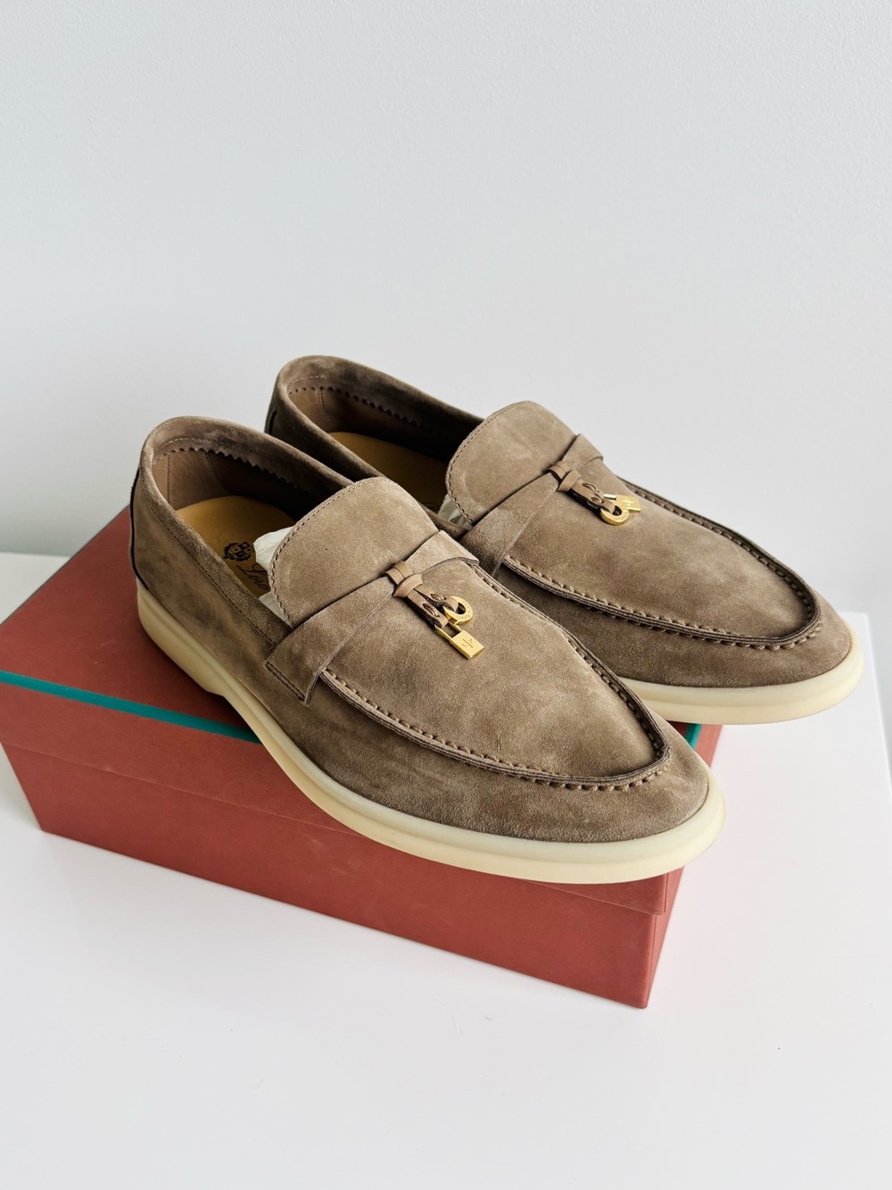 Loro Piana Summer Walk Loafers 39.5